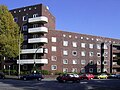Block of flats in Barmbek-Nord, Hamburg, rebuilt after World War II