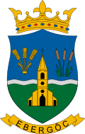 Coat of arms of Ebergőc