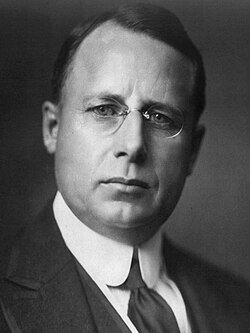 closeup picture of James M. Cox from 1920