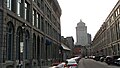 Perspective de la rue Saint-Pierre au Vieux-Montréal
