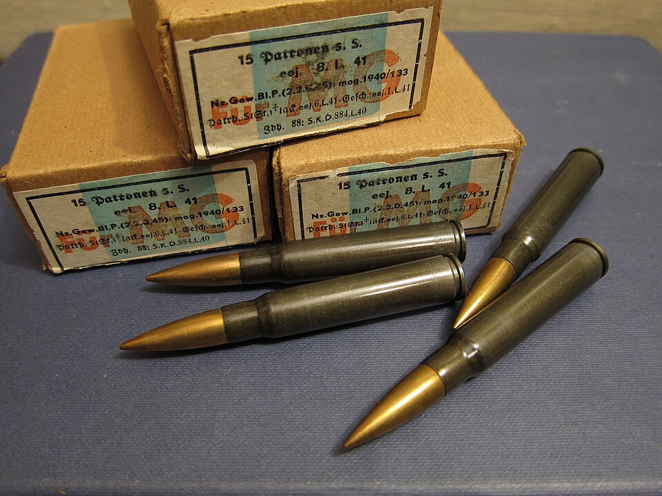 File:World War 2 German ammunition.JPG