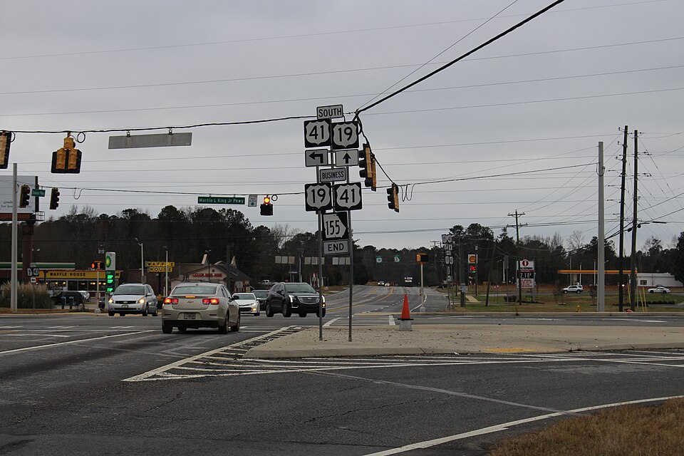 File:GA155 SB end Spalding County.jpg
