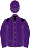 Purple, black epaulets