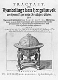 The title page of Tractatus de globis et eorum usu