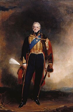 Portrait of the Marquess of Anglesey by Martin Archer Shee, 1836