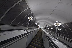 Escalator at Maryina Roshcha