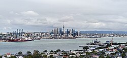 Auckland CBD as seen from Mount Victoria, Devonport, 2026