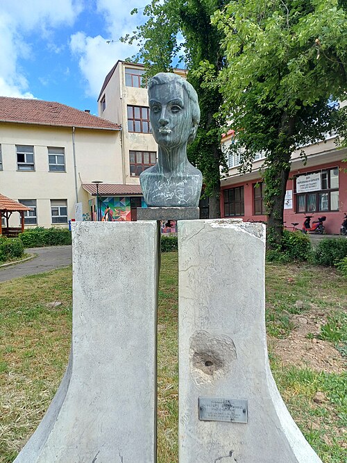 File:Milica Pavlović bista Leskovac.jpg