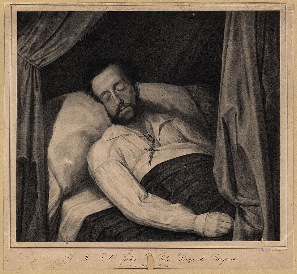 File:Pedro I of Brazil dead 1834.jpg