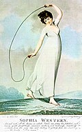 "Sophia Western", engraving after Buck, 1800