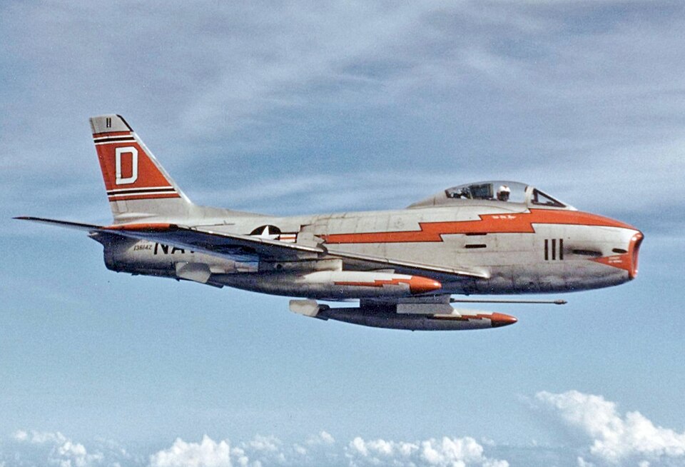 File:FJ-3M VF-121 in flight 1957.jpg
