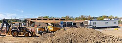 Larkspur Library (under construction in August 2025)