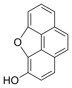 Chemical structure of morphenol.