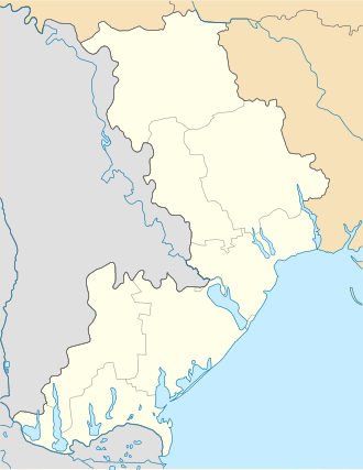 Lymanske is located in Odesa Oblast