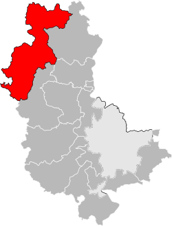 Location of Thizy-les-Bourgs
