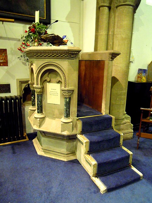 File:St Katharines Ickleford Pulpit.JPG