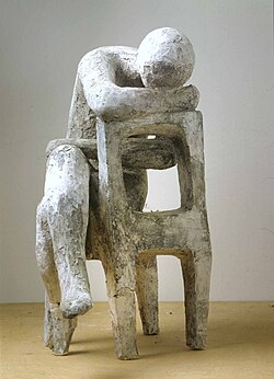 Seated (1949), h. 52 cm