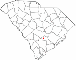 Location of St. George, South Carolina