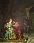 Francisco Díaz Carreño: Francisca de Rímini, oil on canvas, 1866 (Prado, Madrid)