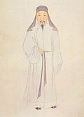 19th-century portrait of Gu by Ye Yanlan