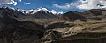 Khardung village (right), the namesake of the pass