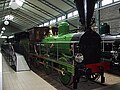 British "Neilson" engine, used in Finland from 1869 to the 1920s, preserved at the Finnish Railway Museum