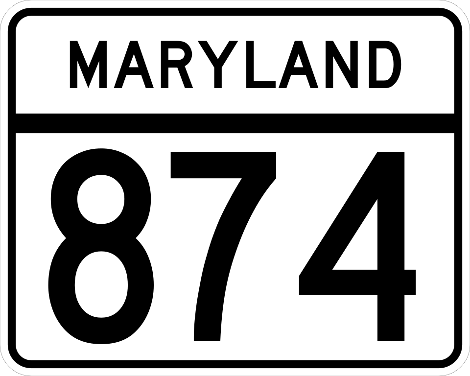 File:MD Route 874.svg