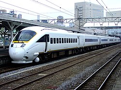885 Series Kamome passenger train in Japan