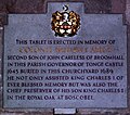 Depiction on a plaque