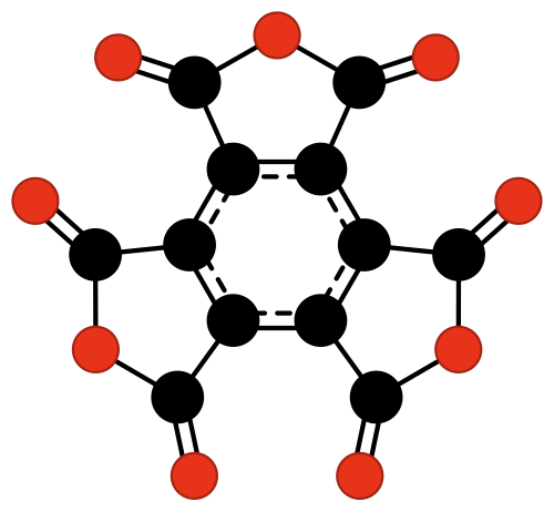 File:Chemfm mellitic anhydride.svg