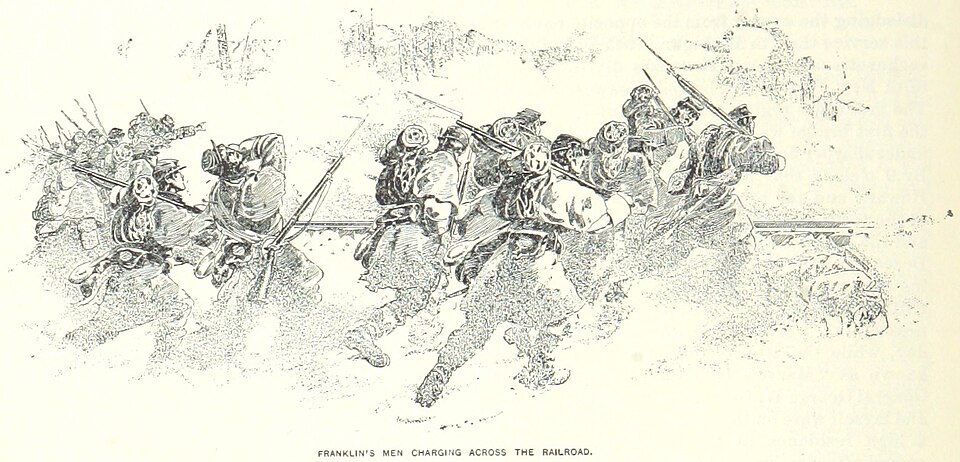 File:Franklin's men charging across the railroad.jpg