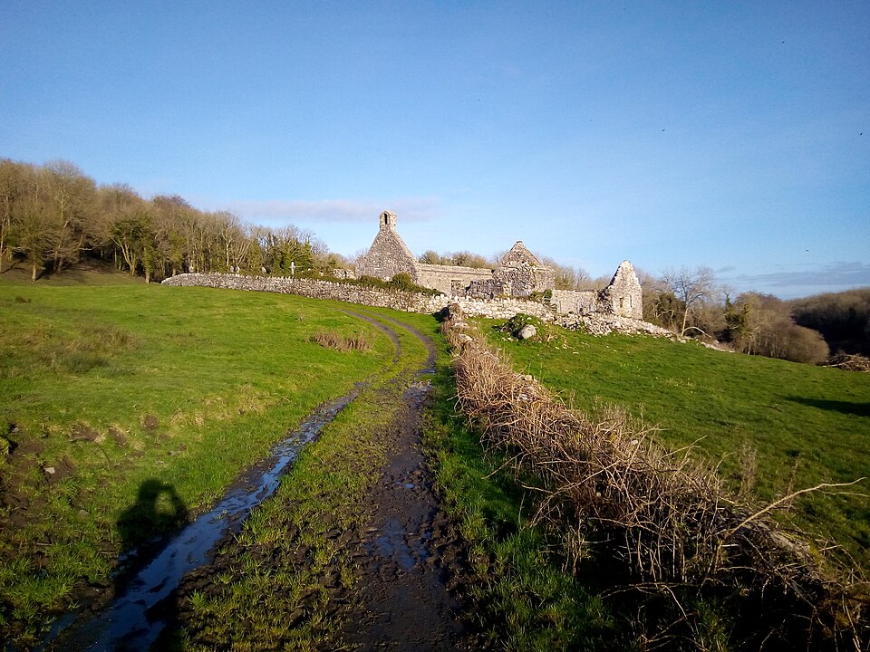 File:Killone Abbey Graveyard Outside.jpg