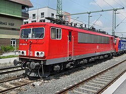 155 040–9 at Worms Hauptbahnhof, 2009
