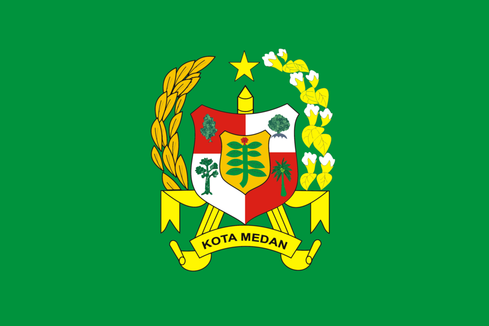 File:Flag of Medan City.png