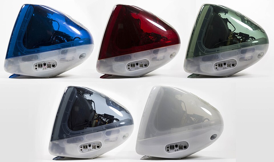 File:Imac G3 2000 rev side lineup.jpg