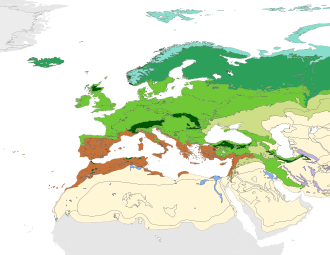 The western Palearctic biomes