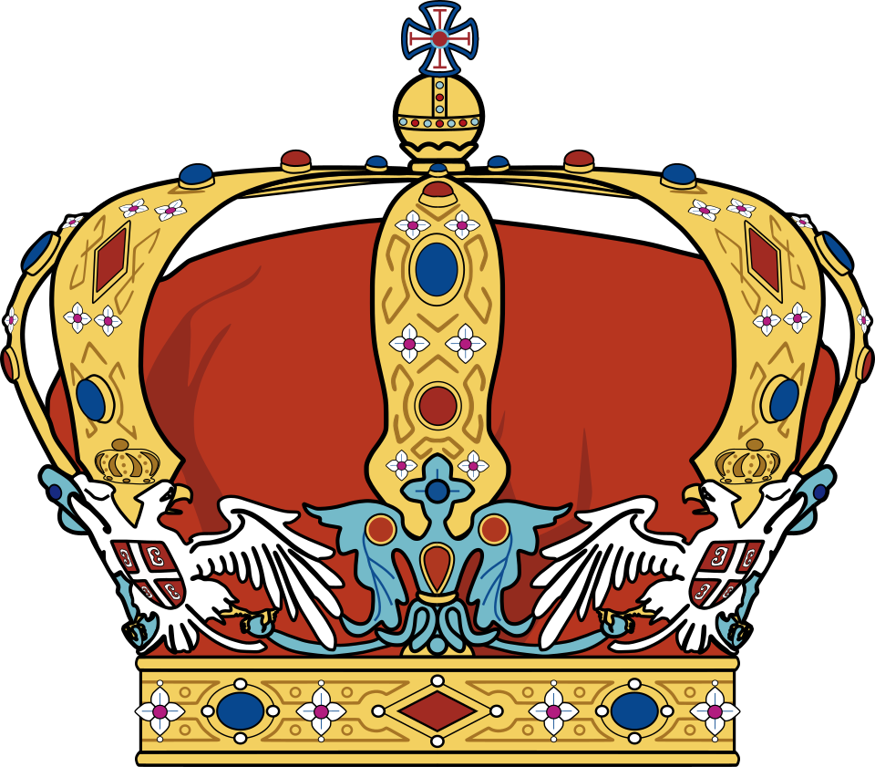 File:Crown of Petar I.svg