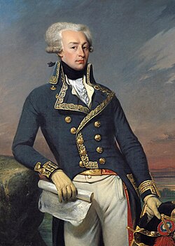 Portrait of Gilbert du Motier, Marquis de Lafayette
