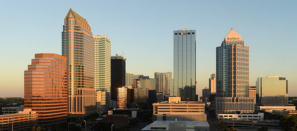 Downtown Tampa, by Alvesgaspar