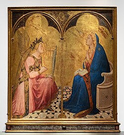 Lorenzetti' Annunciation.