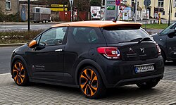 Citroën DS3 Racing (rear view)