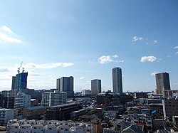 Minami-ku skyline near Musashi-Urawa Station