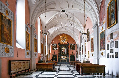 Passion of Christ Chapel and copy of the Shroud of Turin