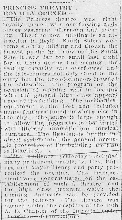 File:Clipping Princess Theatre Edmonton Opening 1915.jpg