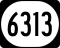 Kentucky Route 6313 marker