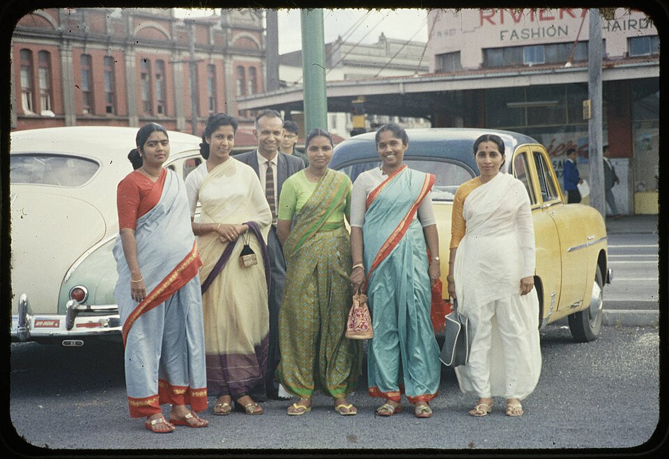File:Indian Women in Auckland, 1962.jpg
