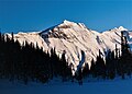 Mons Peak, west aspect