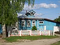 A traditional village house near Kstovo, Russia