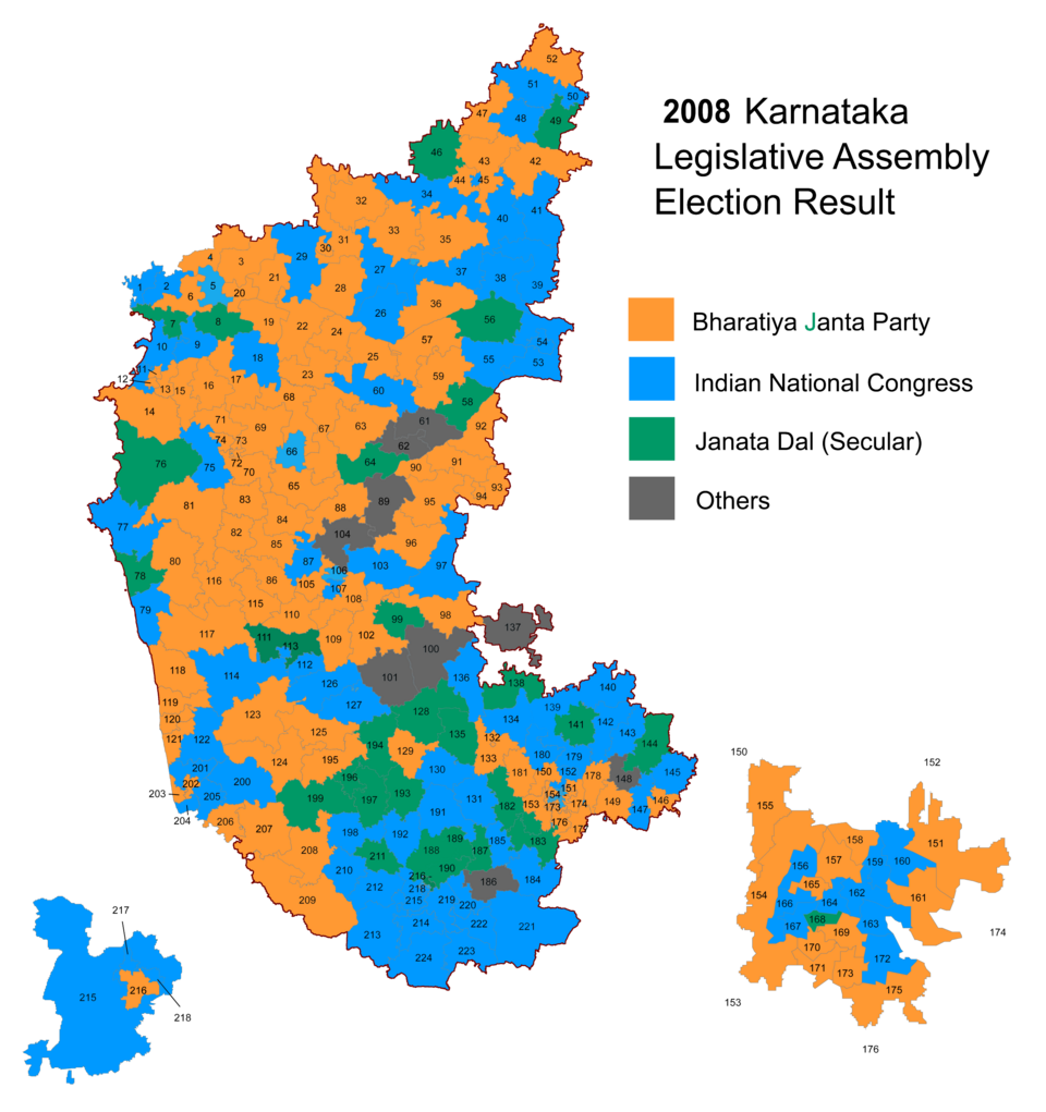 File:2008 Karnataka Election Result 2008.png