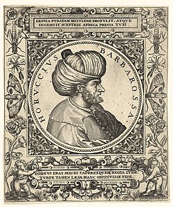 Portrait of Aruj Berbarossa, Sultan of Algiers